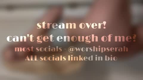 Image of Full archive of worshipserah nude recordings. Monitor and record worshipserah for free from Chaturbate.